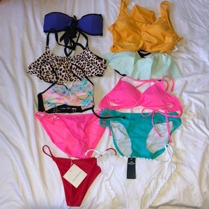 Assorted bundle of swimwear